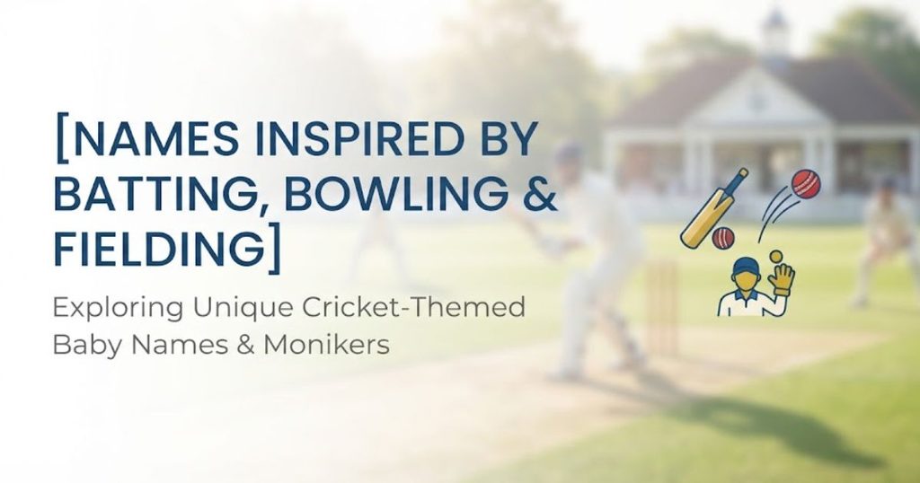 Names Inspired by Batting, Bowling & Fielding