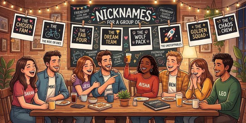 Nicknames for a Group of Best Friends