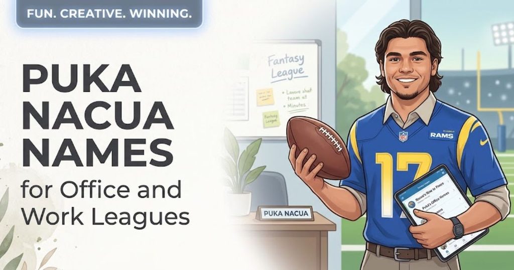 Puka Nacua Names for Office and Work Leagues