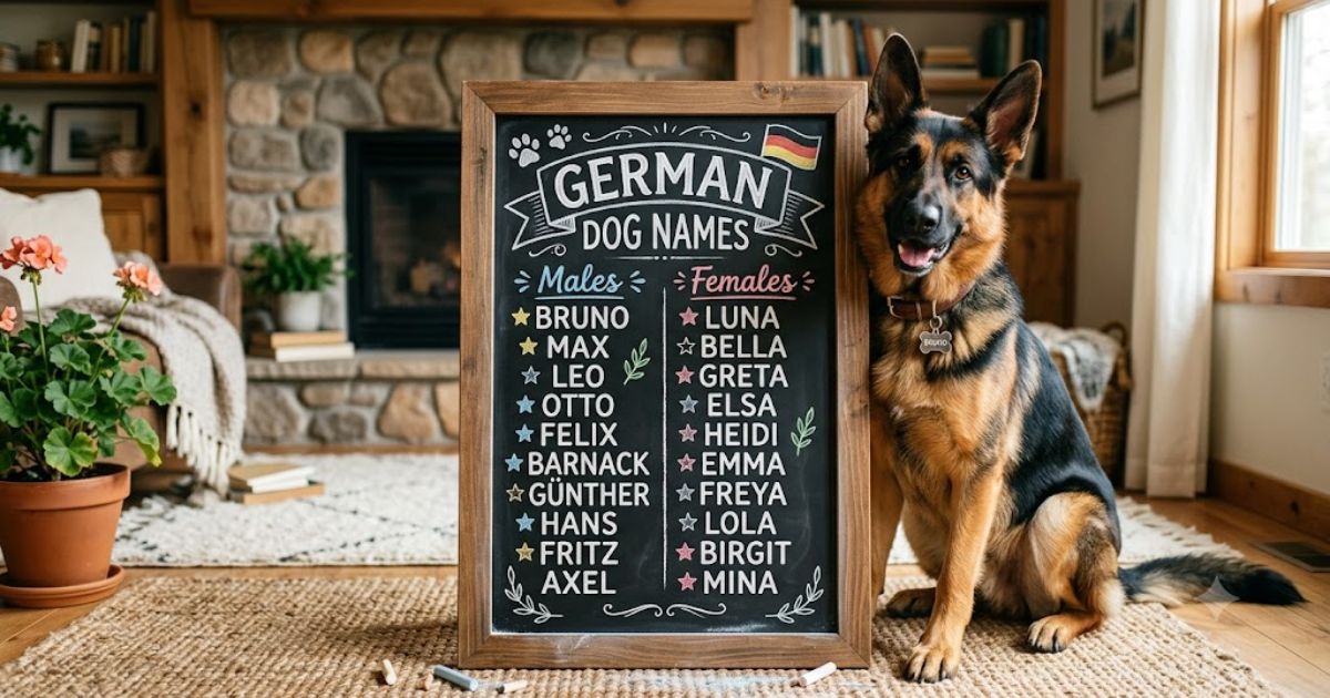 german dog names