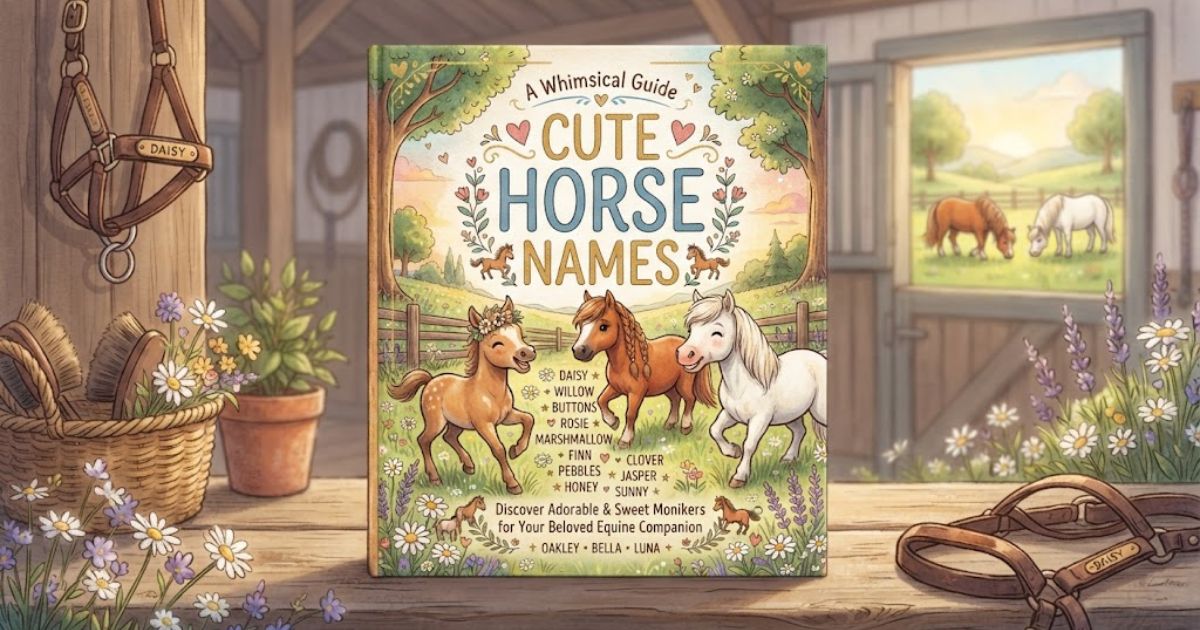 cute horse names