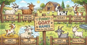funny goat names