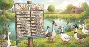 funny goose names
