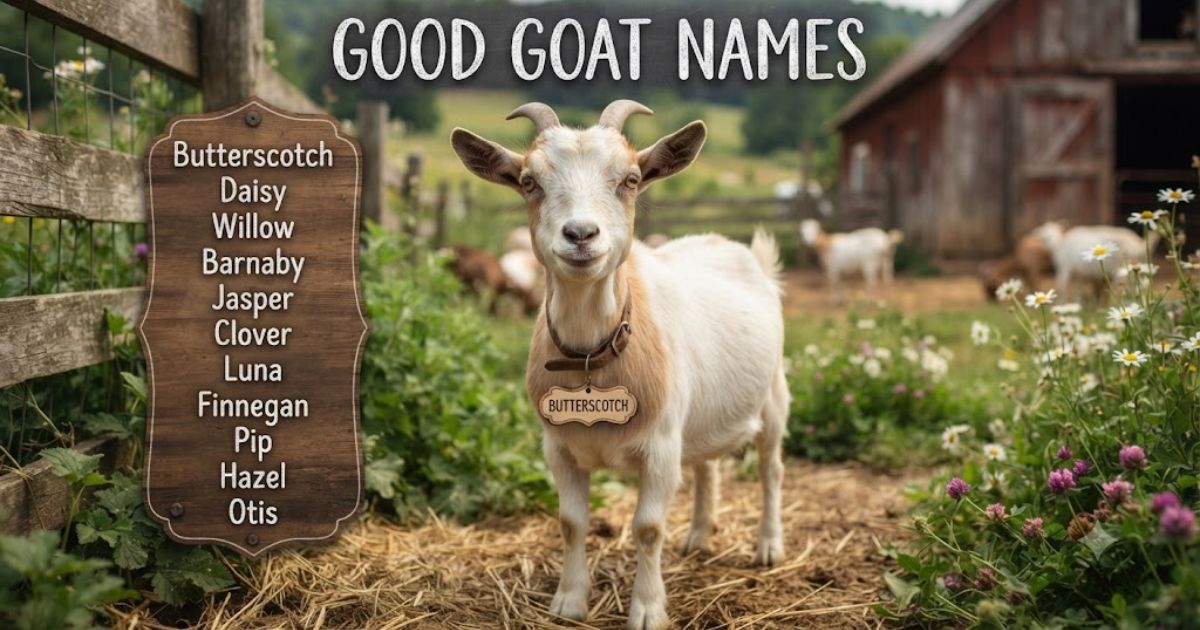 good goat names