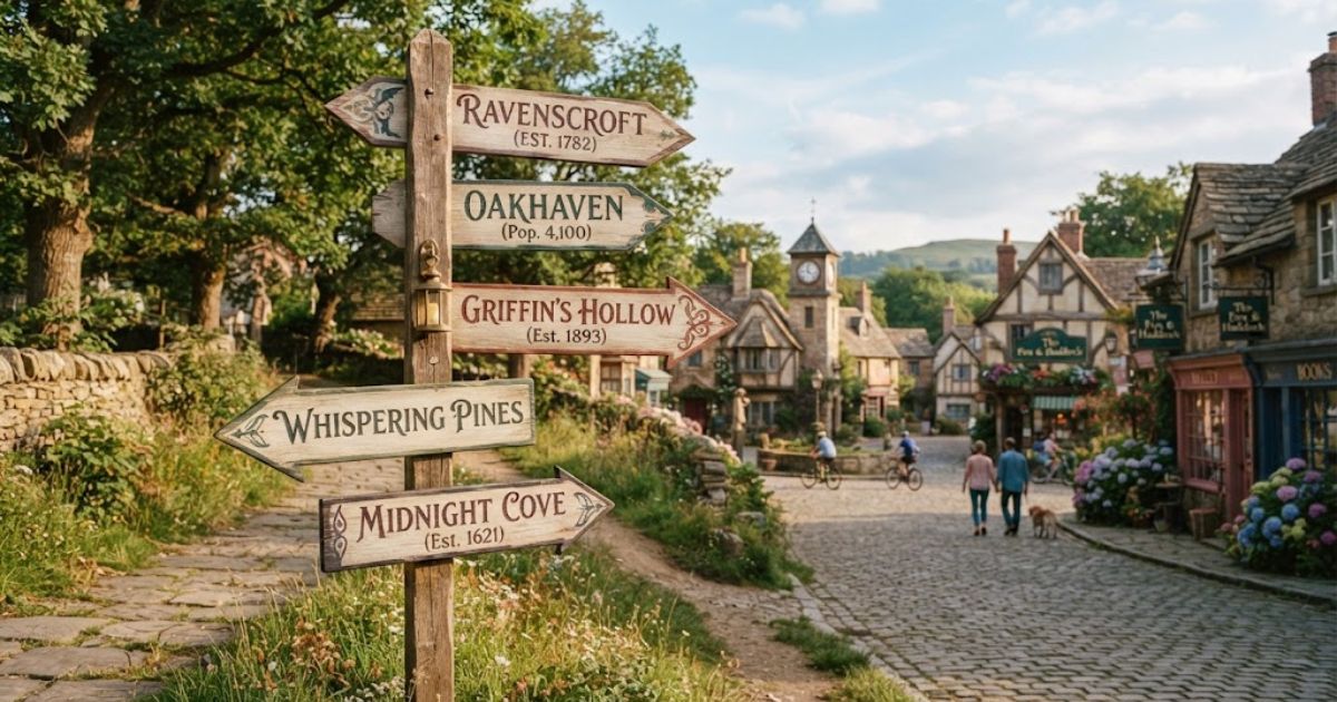 fictional town names