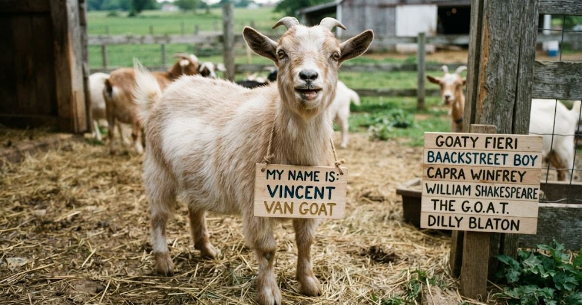 funny goat names
