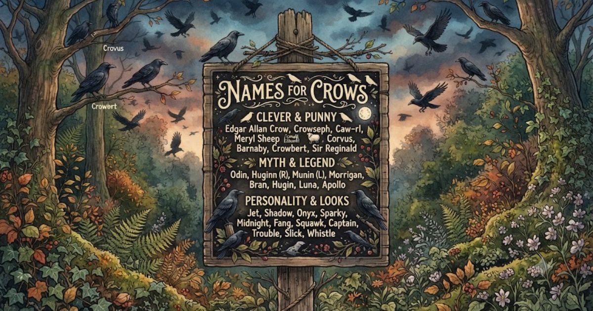 names for crows