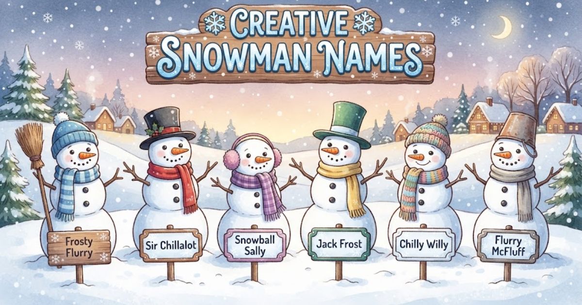 snowman names