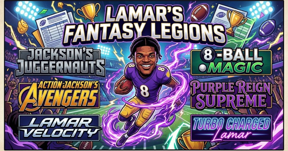 lamar jackson fantasy names