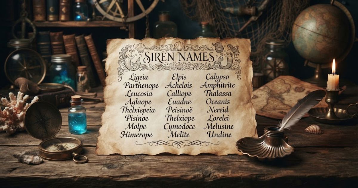 siren names